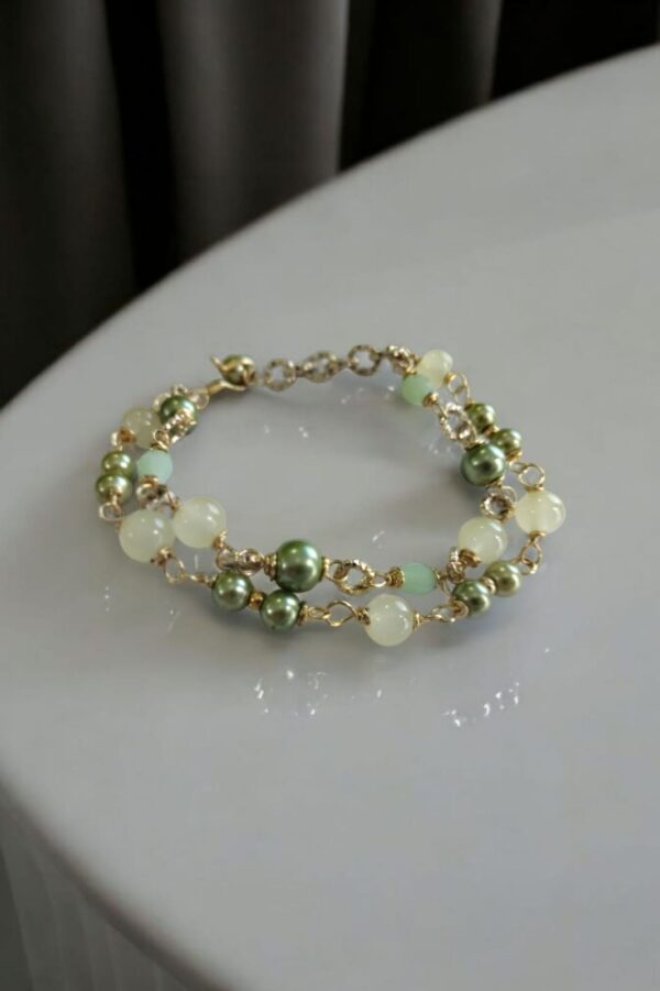 Pulsera Verde Esencia