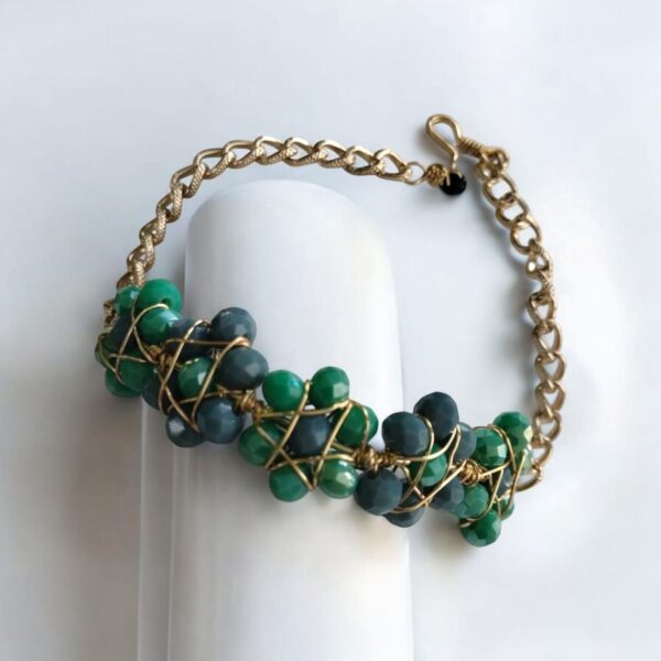 Pulsera Floresta de Cristal