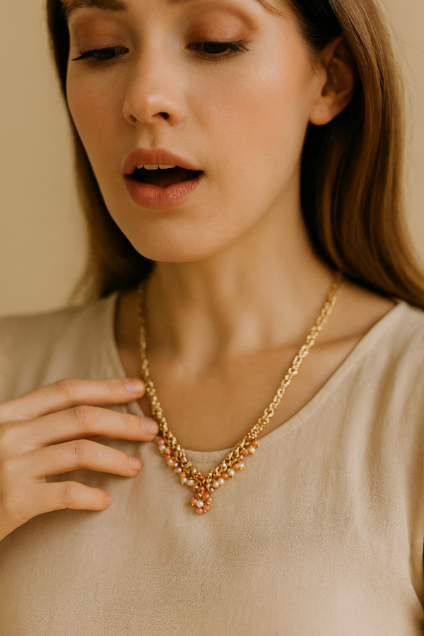 Collar Flor de Coral