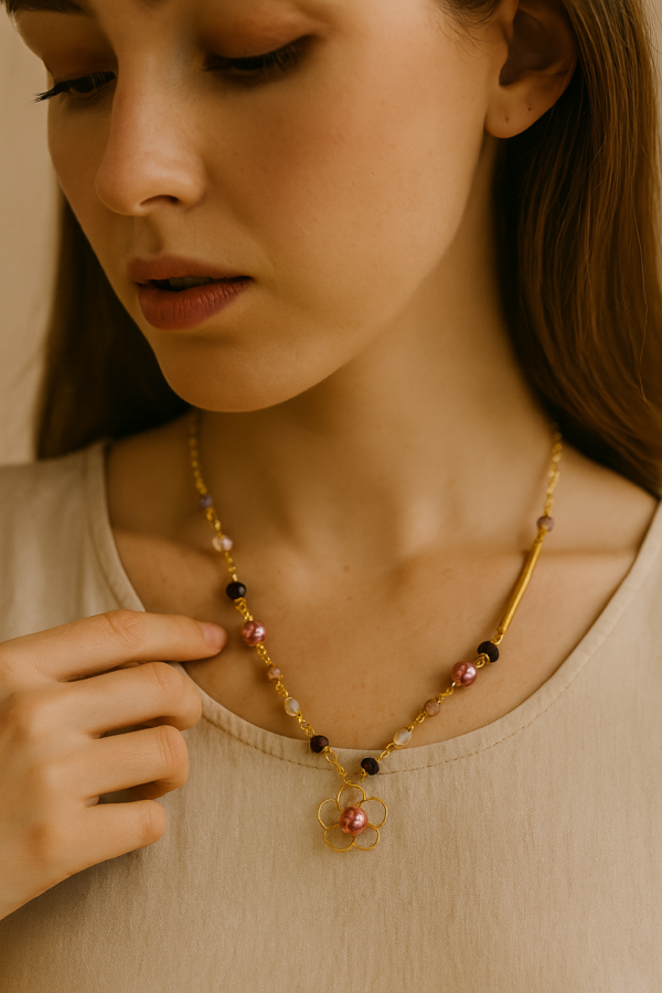 Collar Aurora Dorada